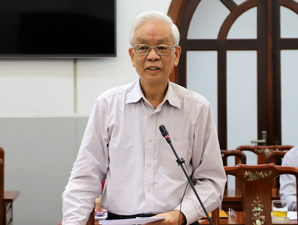 Ông Đỗ Duy Thường, Phó Chủ nhiệm Hội đồng tư vấn Dân chủ-Pháp luật. Cần bổ sung quy định về vai trò của Mặt trận Tổ quốc trong công tác thanh tra -0