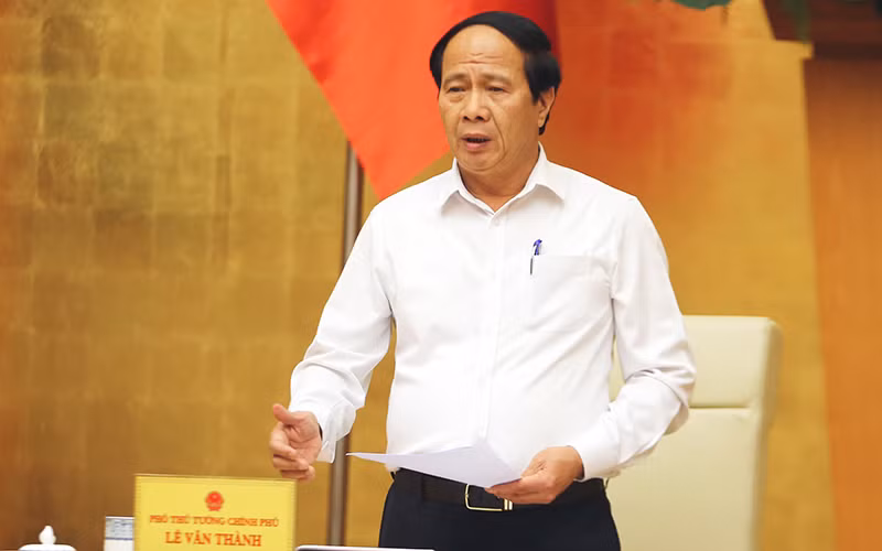 Phó Thủ tướng Lê Văn Thành.