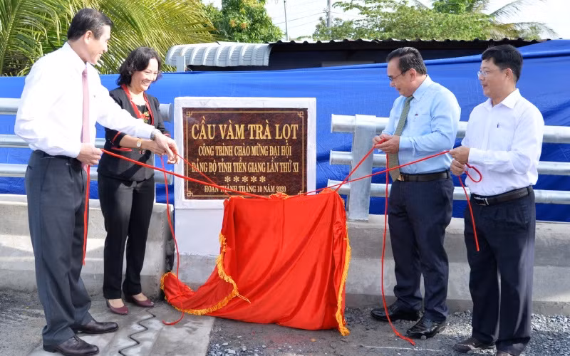 Nhiều công trình chào mừng Đại hội Đảng bộ tỉnh Tiền Giang -0