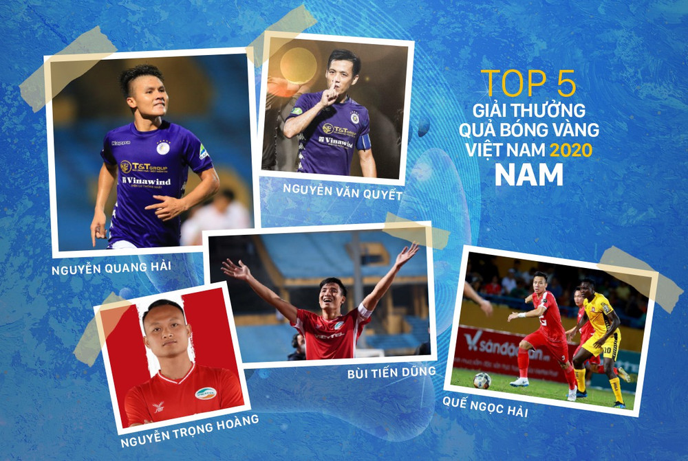 Năm thành viên ĐTQG đều góp mặt. 