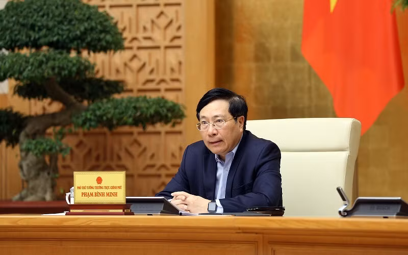 Phó Thủ tướng Thường trực Chính phủ Phạm Bình Minh. (Ảnh: Chinhphu.vn)