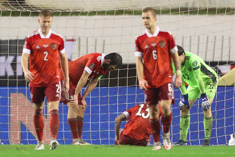 Lần đầu tiên kể từ năm 2014, Nga không được dự World Cup. (Ảnh: NYT)