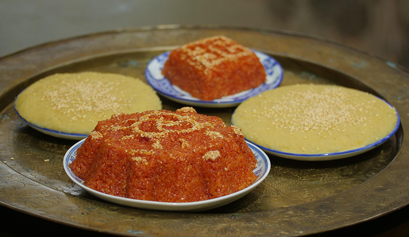 Xôi gấc, chè kho cho ngày Tết. xoigacchekhotet-1613295187607.jpg