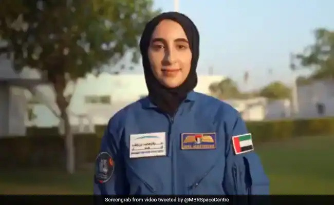 Cô Nora al-Matrooshi được chọn để đào tạo trở thành nữ phi hành gia A-rập đầu tiên. Ảnh: NDTV.