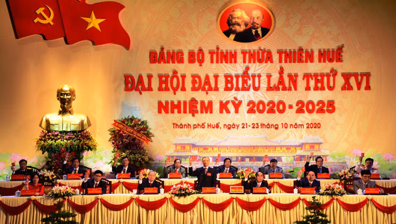 Bế mạc Đại hội Đại biểu Đảng bộ tỉnh Thừa Thiên Huế lần thứ 16 -0