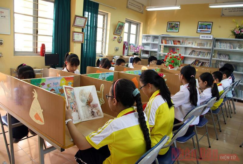Học sinh trung học cơ sở. Ảnh: DUY LINH