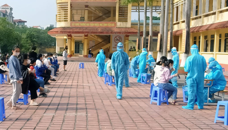 Diễn biến dịch phức tạp ở Thái Bình.