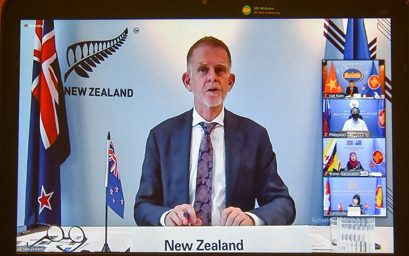 Trưởng SOM các nước ASEAN và New Zealand tham dự Đối thoại ASEAN-New Zealand.