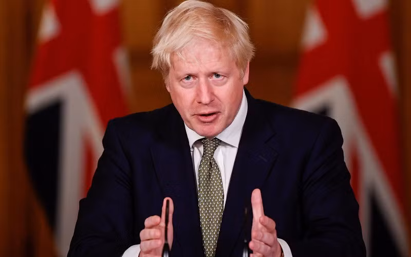 Thủ tướng Anh Boris Johnson. (Ảnh: REUTERS)