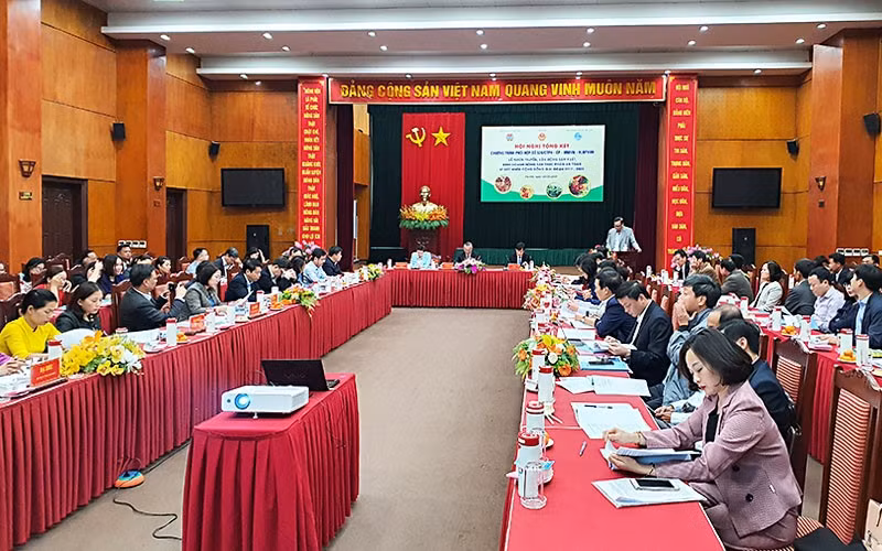 Hội nghị tổng kết Chương trình 526 giai đoạn 2017-2020. 