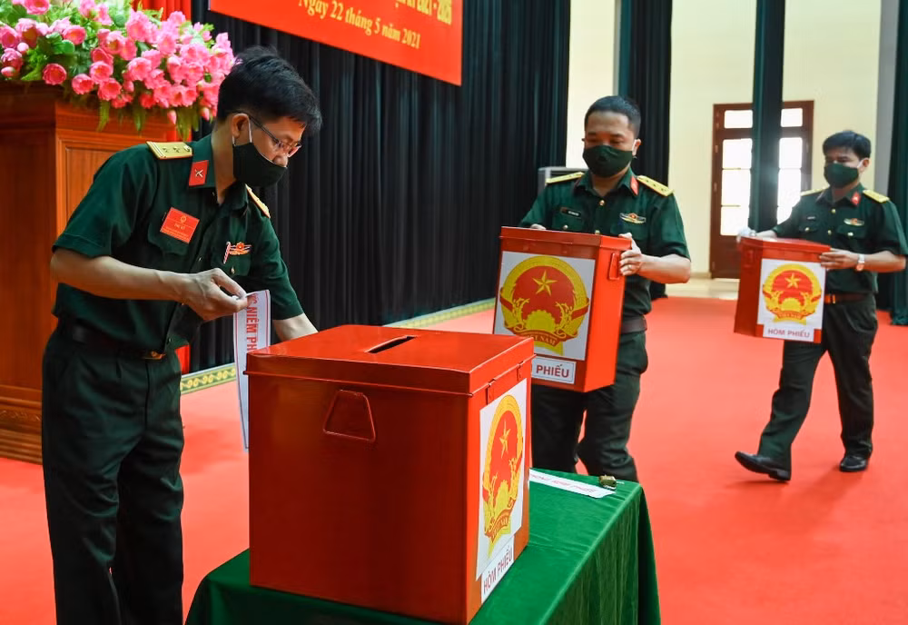 Hơn 3.200 cử tri tiến hành bầu cử sớm tại Bắc Ninh -0