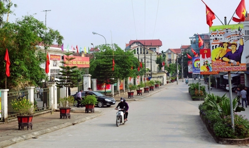 Huyện Đan Phượng xây dựng nông thôn mới kiểu mẫu.