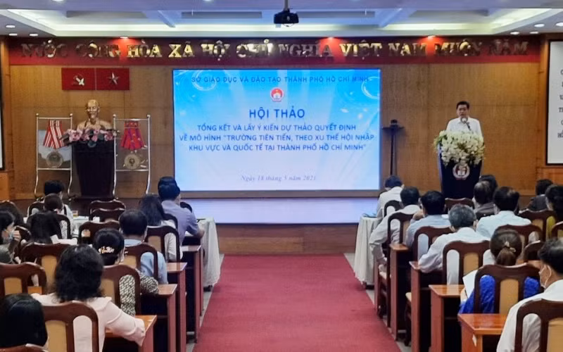 TP Hồ Chí Minh có 40 trường học tiên tiến, theo xu thế hội nhập -0