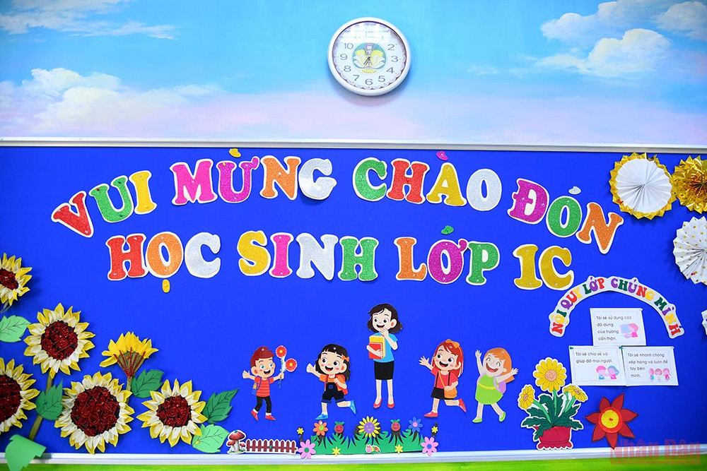 Ngày tựu trường chính thức đầu tiên của các học sinh lớp 1 sắp bắt đầu... (ẢNH: THÀNH ĐẠT) Hà Nội: Sẵn sàng đón học sinh tiểu học và lớp 6 quay trở lại trường -0