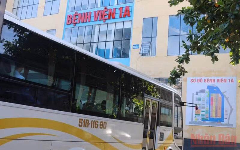 Bệnh viện 1A. (Ảnh: Trang web bệnh viện)