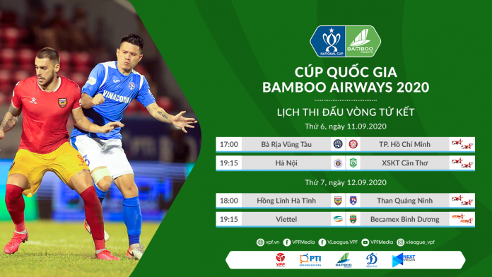 Lịch thi đấu vòng tứ kết. Vòng tứ kết Cúp Quốc gia 2020 trở lại đầy hứng khởi -0
