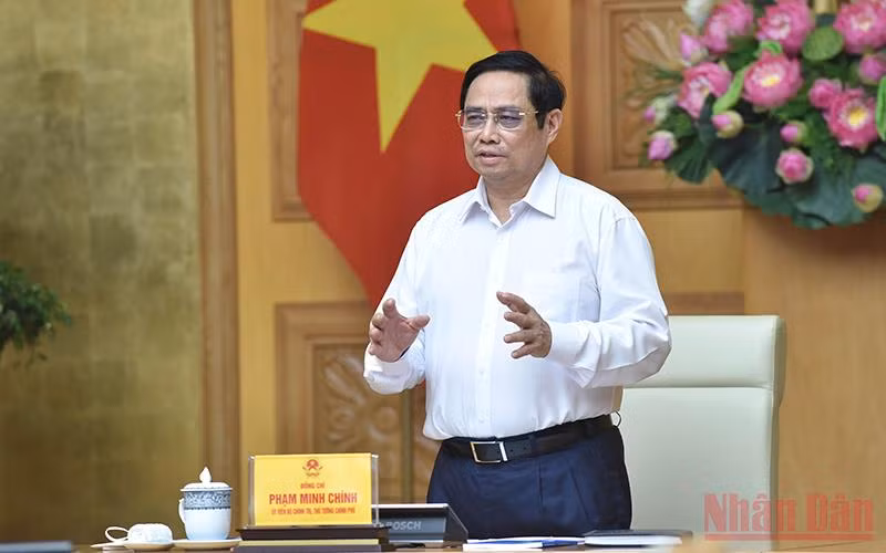Thủ tướng Phạm Minh Chính gặp mặt các nhà khoa học ngành y tế
