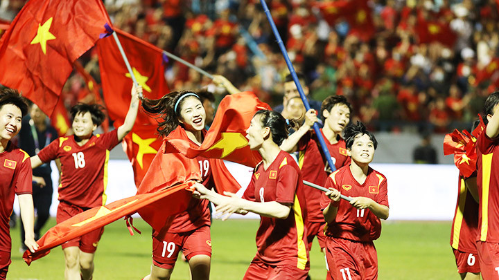 Đội tuyển nữ Việt Nam lần thứ ba liên tiếp giành Huy chương vàng SEA Games. Chiến thắng huy hoàng của thể thao Việt Nam -0