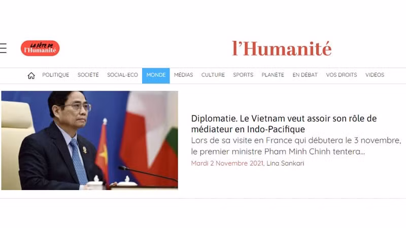 Tăng cường quan hệ đối tác chiến lược Việt Nam - Pháp