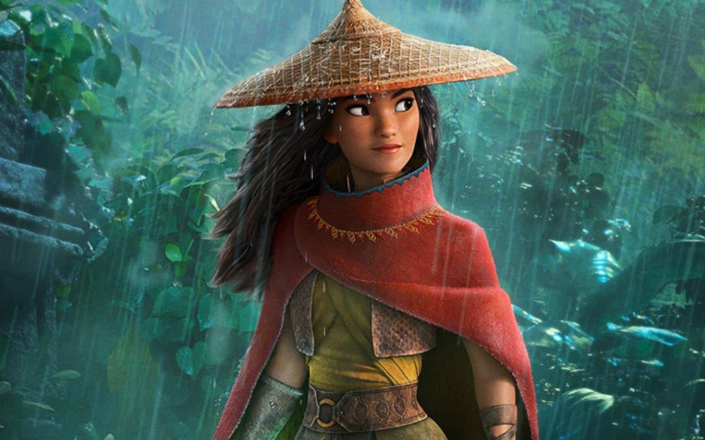 Công chúa Raya trong phim. 