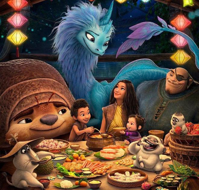 Các món ăn và trái cây của Đông Nam Á trong phim. Dấu ấn văn hóa Đông Nam Á trong phim Disney -0