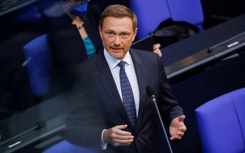 Bộ trưởng Tài chính Đức Christian Lindner. (Ảnh: Reuters)