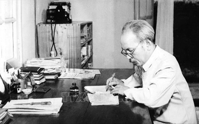 Chủ tịch Hồ Chí Minh. Ảnh tư liệu. TTXVN. 