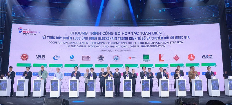 Lễ ký kết hợp tác toàn diện giữa Hiệp hội Blockchain Việt Nam và các đơn vị đối tác. Chính thức ra mắt Hiệp hội Blockchain Việt Nam -0
