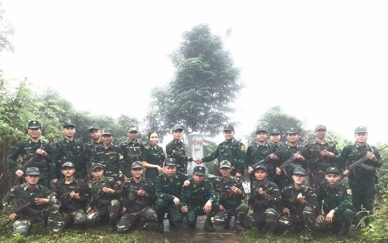 Bộ đội Biên phòng Việt Nam và Lào tổ chức tuần tra chung -0