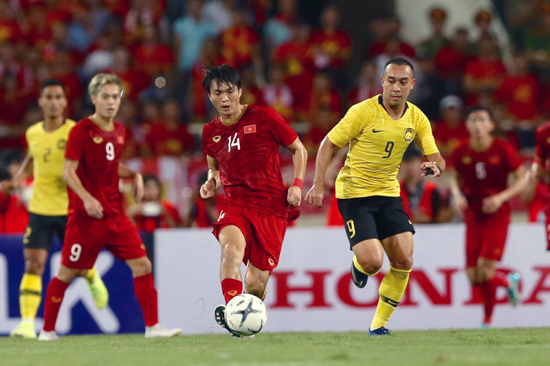 Nếu điều kiện cho phép, ĐT Việt Nam sẽ đến làm khách trên sân Malaysia vào ngày 30-3. (Ảnh: VFF)