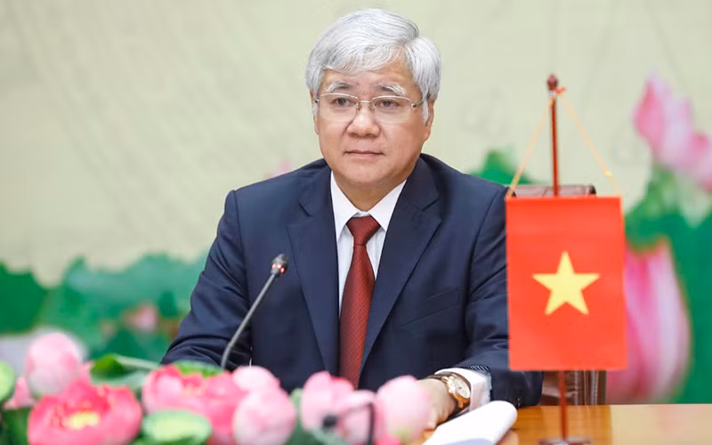 Chủ tịch Ủy ban Trung ương Mặt trận Tổ quốc Việt Nam Đỗ Văn Chiến.