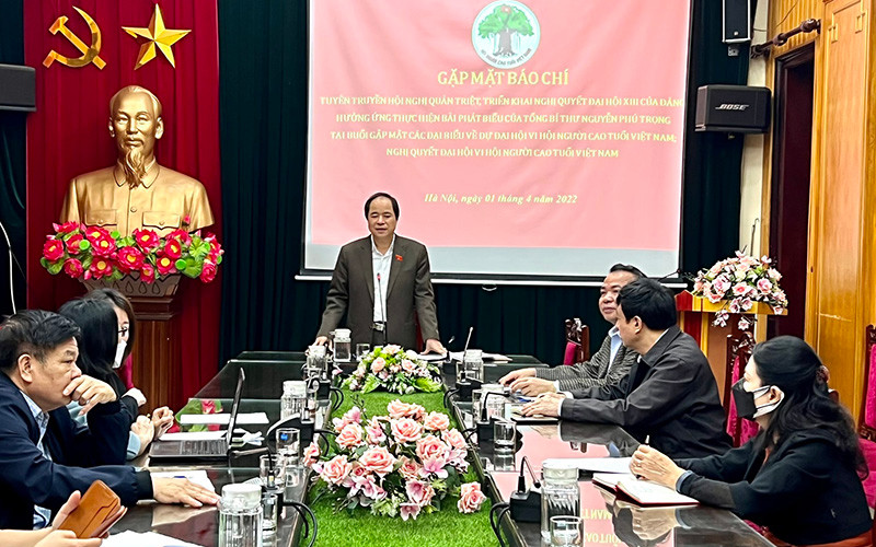 Quang cảnh buổi gặp mặt.