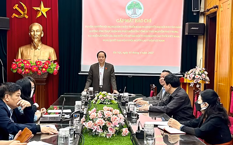 Quang cảnh buổi gặp mặt.
