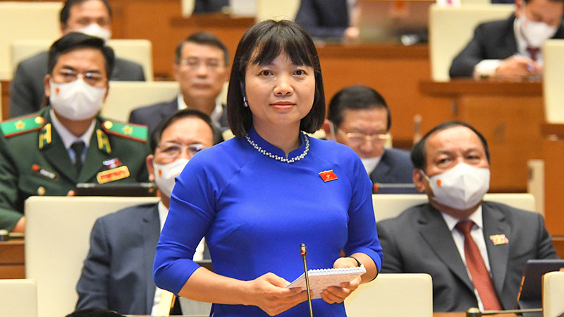 Đại biểu Quốc hội Nguyễn Thị Việt Nga (Hải Dương). (Ảnh: quochoi.vn) Bảo tồn, phát huy di sản Cố đô Huế góp phần phát triển kinh tế của địa phương -0