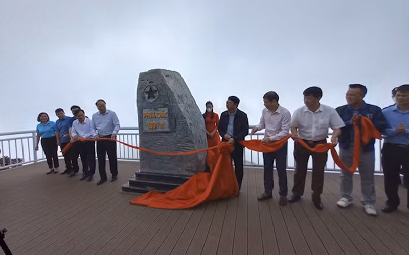 Khánh thành điểm ngắm cảnh trên đỉnh Phja Oắc và điểm du lịch cộng đồng Hoài Khao -0