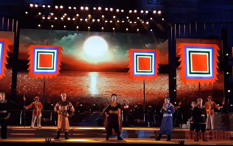 Một phân cảnh trong chương trình.