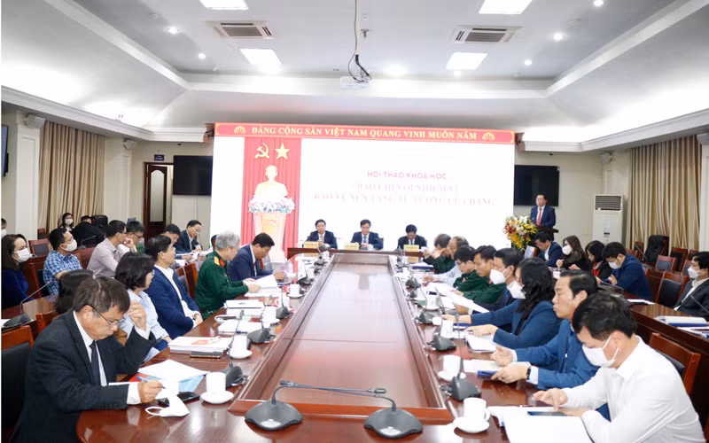 Quang cảnh hội thảo.