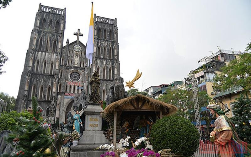 Nhà thờ Lớn Hà Nội. (Ảnh: Thủy Nguyên) 