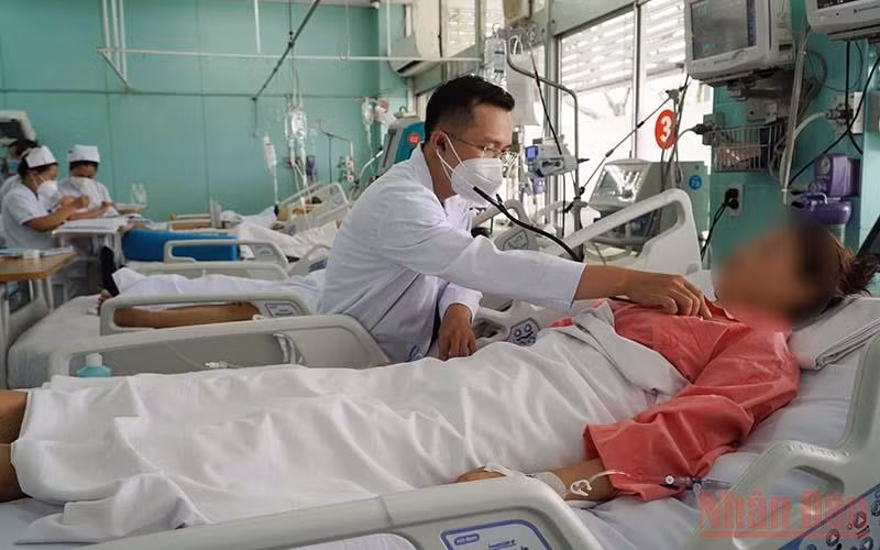 Bệnh nhân P đã được xuất viện vào ngày 5/5. (Ảnh Bệnh viện cung cấp)