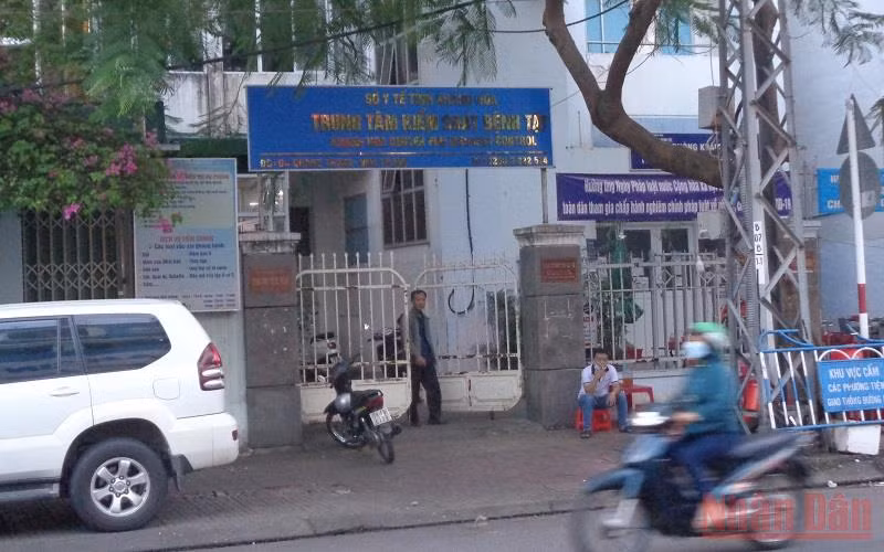 Trung tâm Kiểm soát bệnh tật tỉnh Khánh Hòa, nơi đang bị xác minh, điều tra vụ việc có dấu hiệu vi phạm pháp luật.