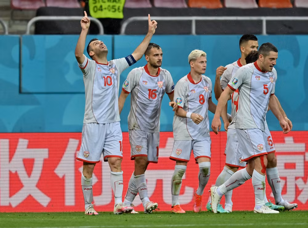 Áo vs Bắc Macedonia 3-1 -0