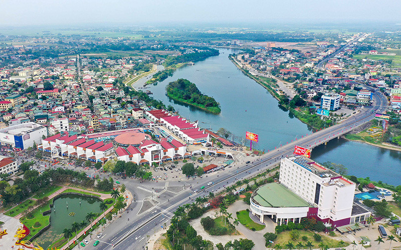 Một góc thành phố Đông Hà hôm nay. Kỷ niệm 50 năm giải phóng thành phố Đông Hà -0