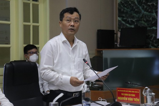 Ông Nguyễn Văn Tiến - Phó Tổng cục trưởng Tổng cục Phòng chống thiên tai tại hội thảo chiều 27/9. Phát huy vai trò của người cao tuổi trong phòng, chống thiên tai -0