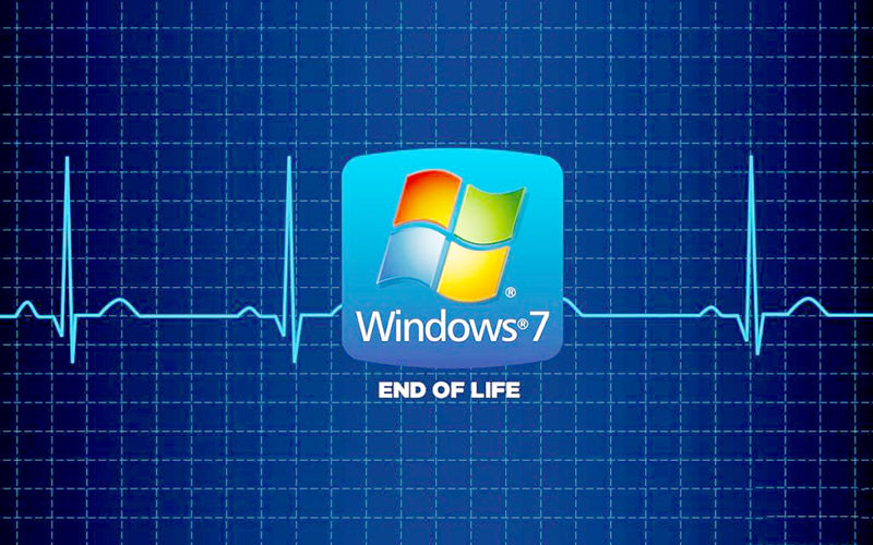 Các chính sách hỗ trợ cho Windows 7 đã kết thúc vào ngày 14-1-2020.