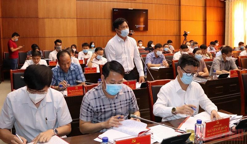 Chủ tịch Hiệp hội Doanh nghiệp Điện Biên phản ánh khó khăn của cộng đồng doanh nghiệp do ảnh hưởng dịch Covid-19.