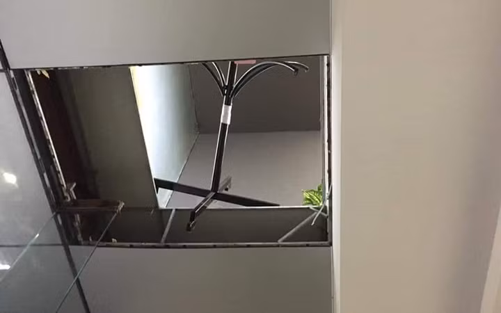 Hiện trường vụ tai nạn (Ảnh: Báo Thanh niên)