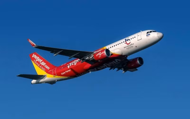 Vietjet Thái Lan đứng thứ 2 về thị phần năm 2020