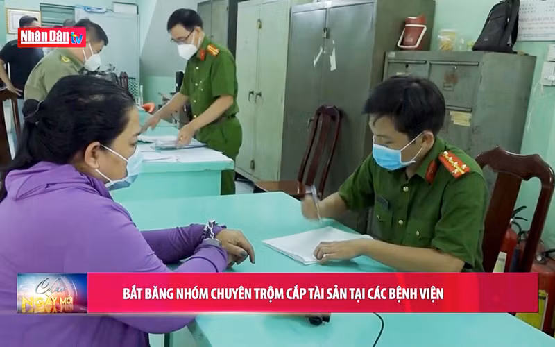 Bắt băng nhóm chuyên trộm cắp tài sản tại các bệnh viện