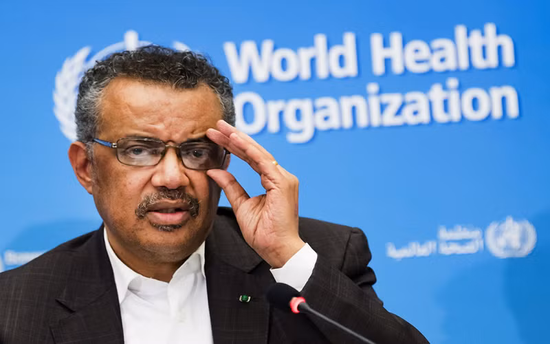 Tổng Giám đốc WHO Ghebreyesus. (Ảnh: AP)