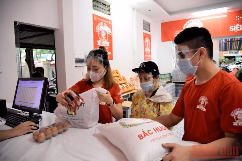 “Share Mart - Siêu thị 0 đồng” lan toả yêu thương trong ngày dịch -0